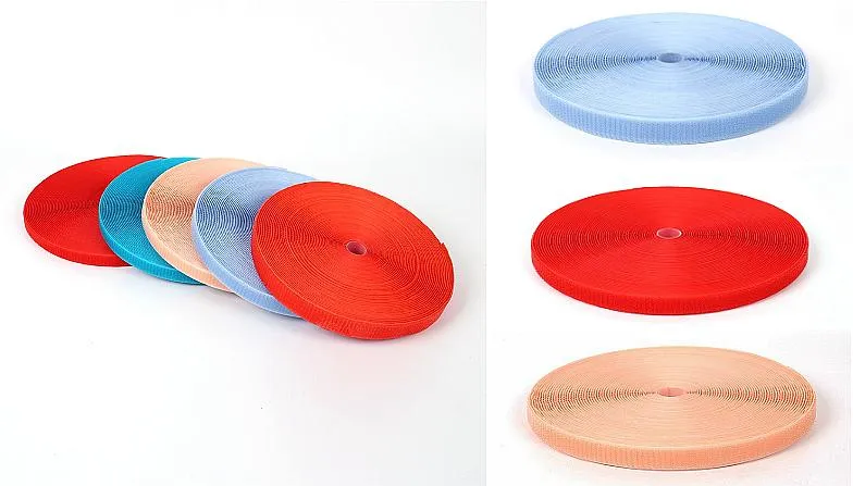100%Nylon Customize Eco-Friendly Sewable Coiling a Hook and Loop Fastening for Baby Shoes, Hats, Clothes, Diaper
