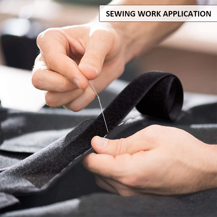 100%Nylon Customize Eco-Friendly Sewable Coiling a Hook and Loop Fastening for Baby Shoes, Hats, Clothes, Diaper