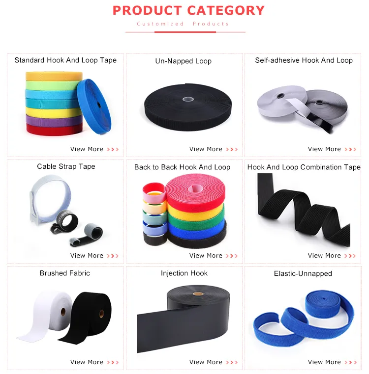 100%Nylon Customize Eco-Friendly Sewable Coiling a Hook and Loop Fastening for Baby Shoes, Hats, Clothes, Diaper