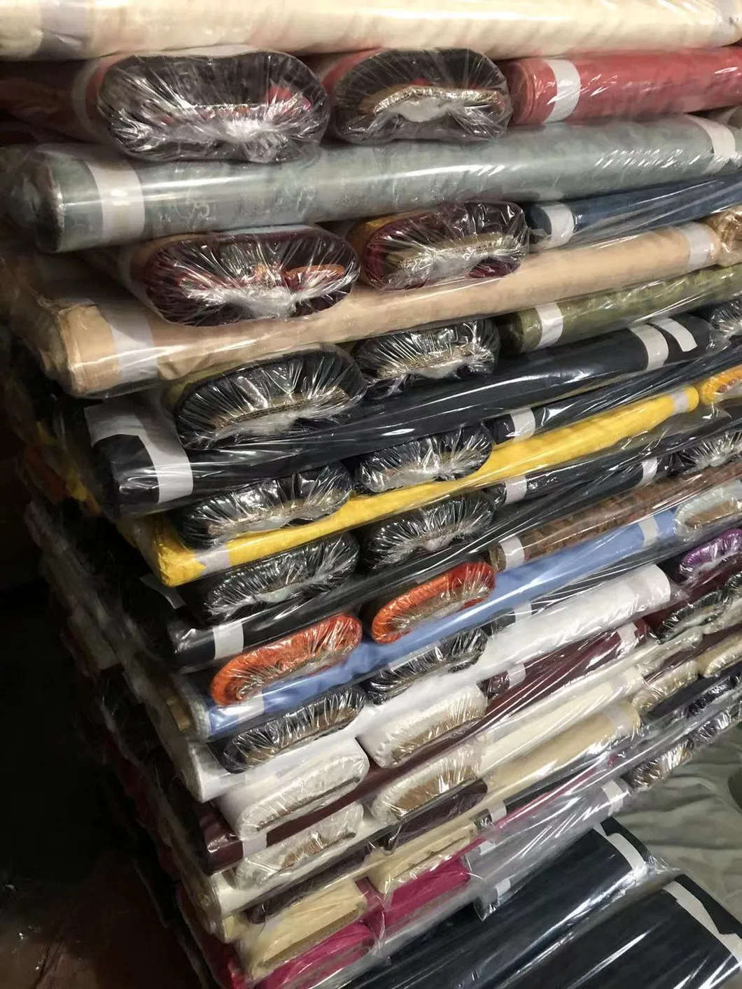 100 Polyester Woven Logo Lining Fabric for Garments Clothes Bags Luggages