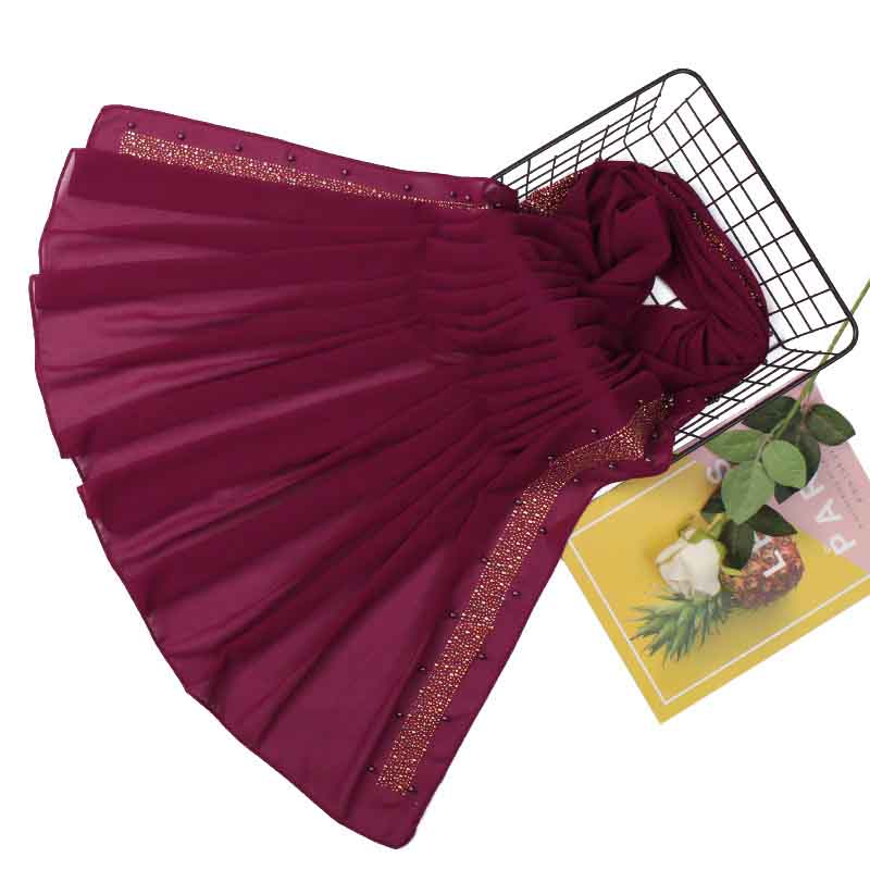 2021 New Design Wholesale Muslim Veil Hijabs Headscarves Islamic Head Covering