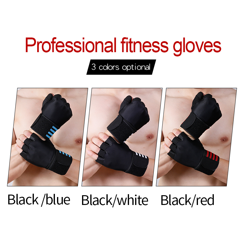 2021 Wholesale Sports Fitness Workout Gym Gloves for Weightlifting