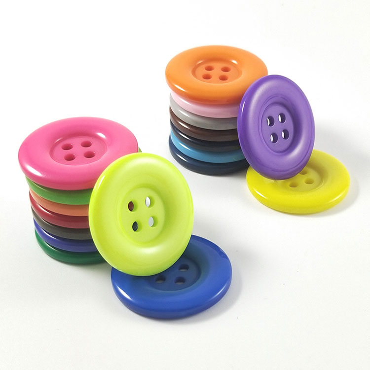 The features of Resin Buttons And Raw Materials