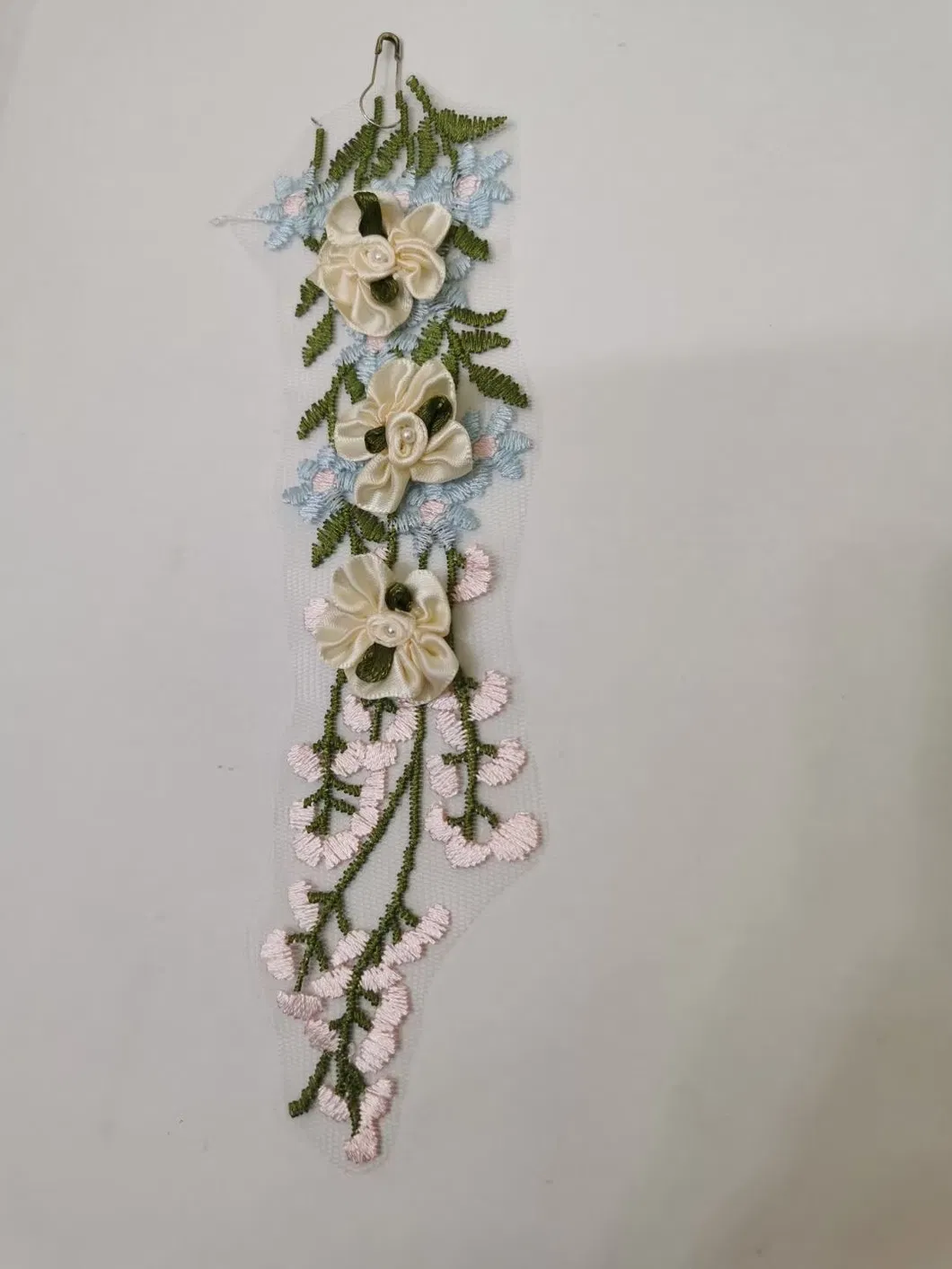 3D Flower Embroidery Patches Clothing Applique