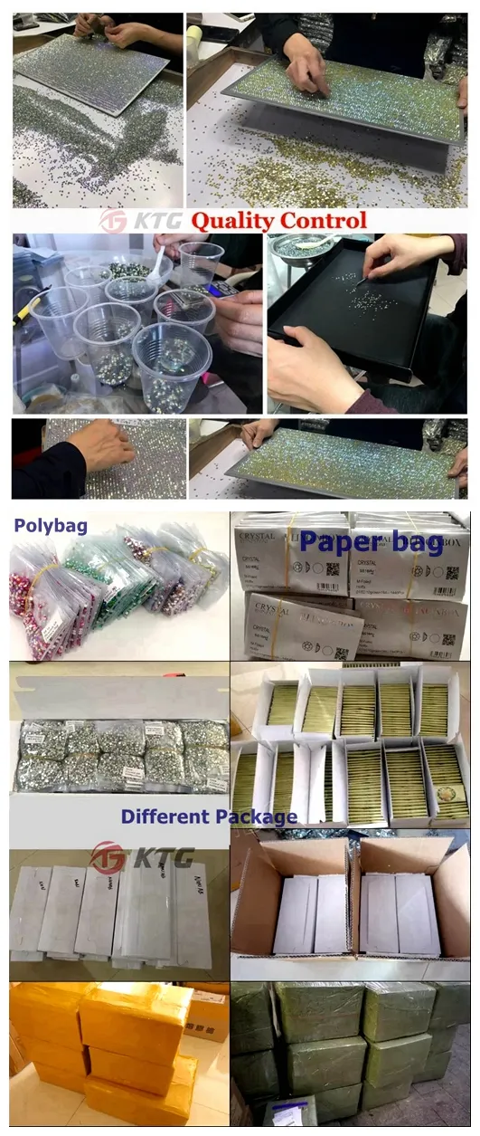 8 Big + 8 Small Cut Facets Nail Rhinestone Crystal Clear /Crystal Ab Flatback Non Hotfix Rhinestones Decoration Crystal Stones