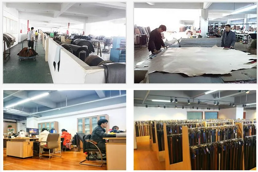 Any Color Is Possible to Do Zinc Alloy Buckle Stitched Split Leather Belt for Man