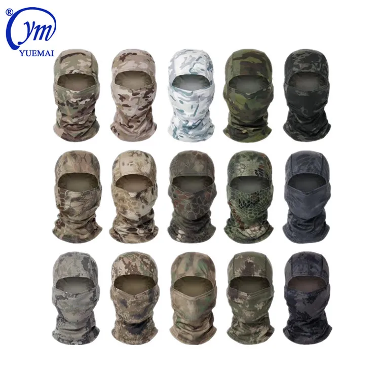 Camouflage Full Face Military Tactical Outdoor Headgear Balaclava