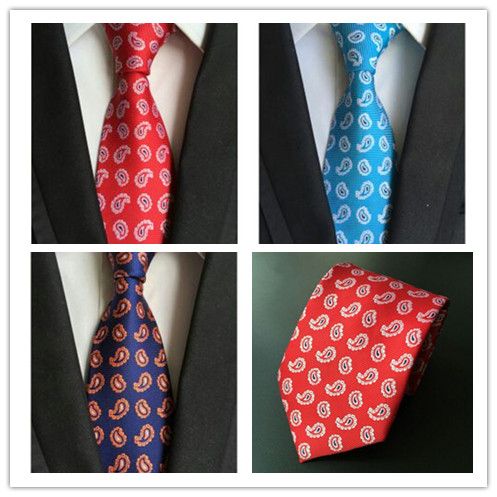 China Custom Made Business Print Man 100% Silk Skinny Necktie