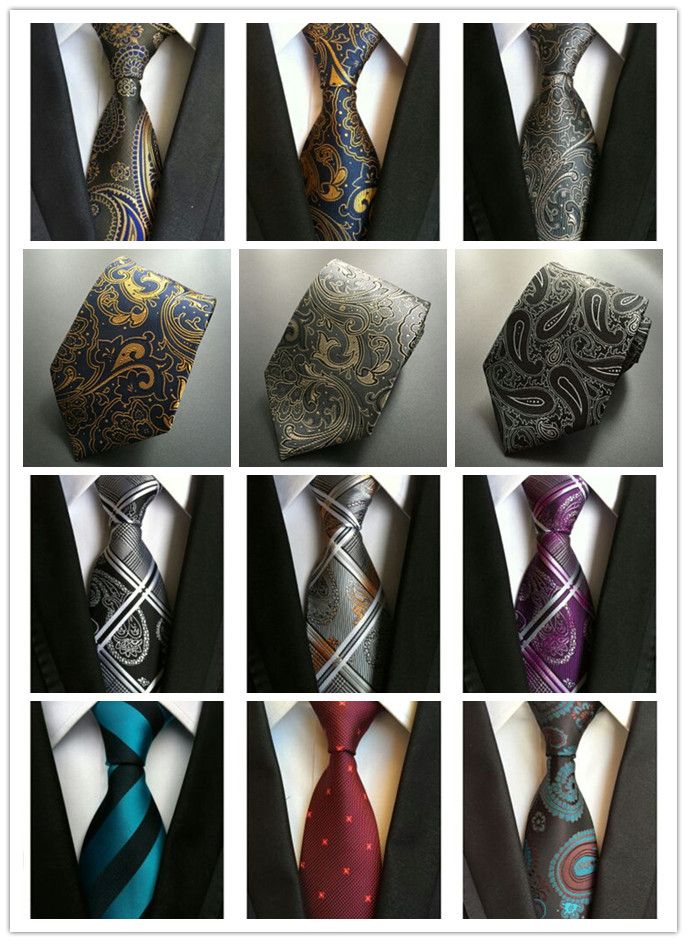 China Custom Made Business Print Man 100% Silk Skinny Necktie