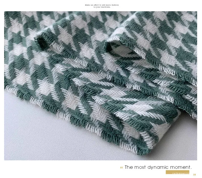 Classic Swallow Grid Checked Warm Winter Scarf for Men Women