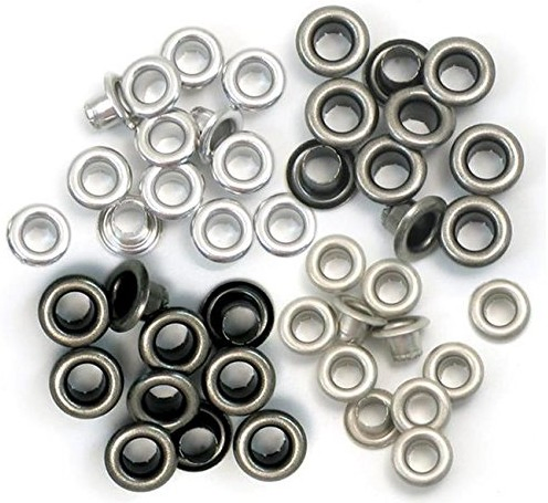Cold Metal Eyelets for Scrapbooking