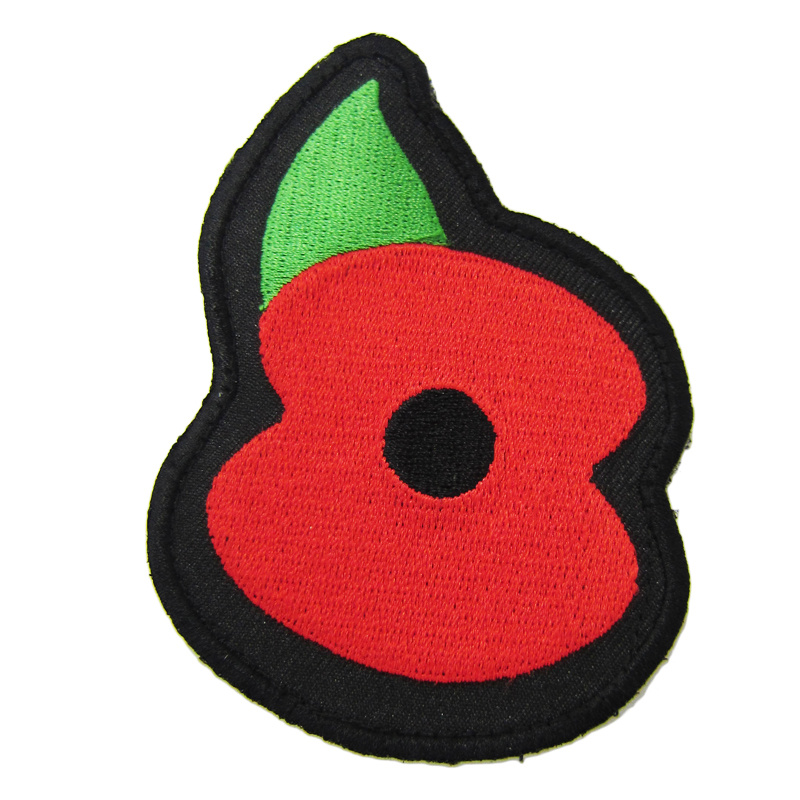 Custom 3D Logo Clothes Woven Embroidered Patch Emblem Fabric Trimming Neck Military Army Flag School Textile Police Label Pin Garment Embroidery Label