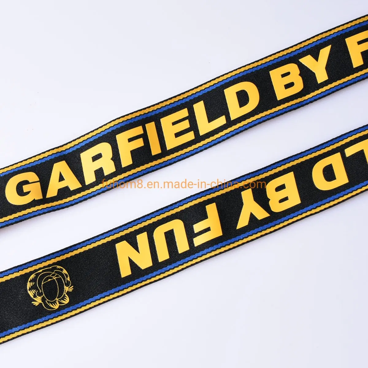 Custom Brand Name Logo Elastic Band Anti Slip Silicone Elastic