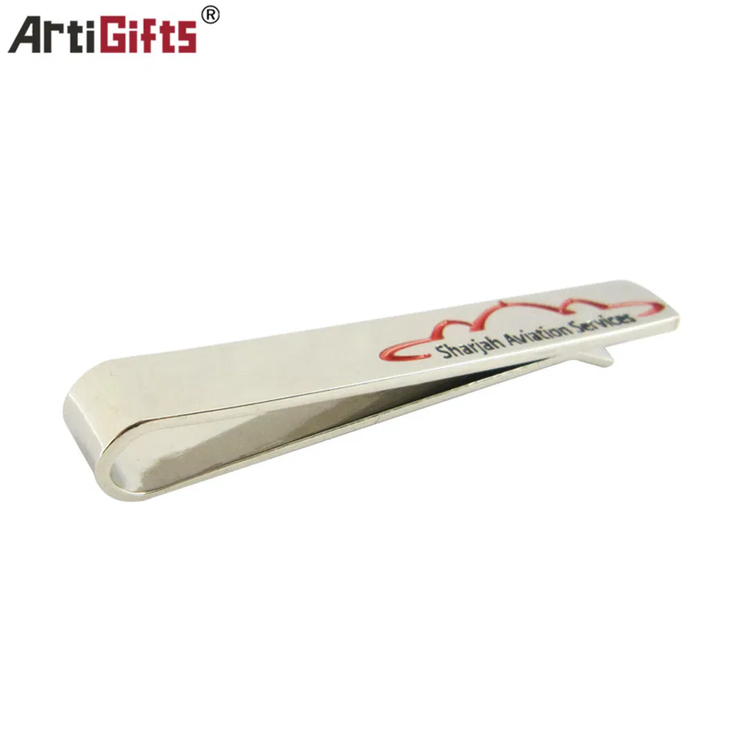 Custom Logo Metal Men′s Ties Clips