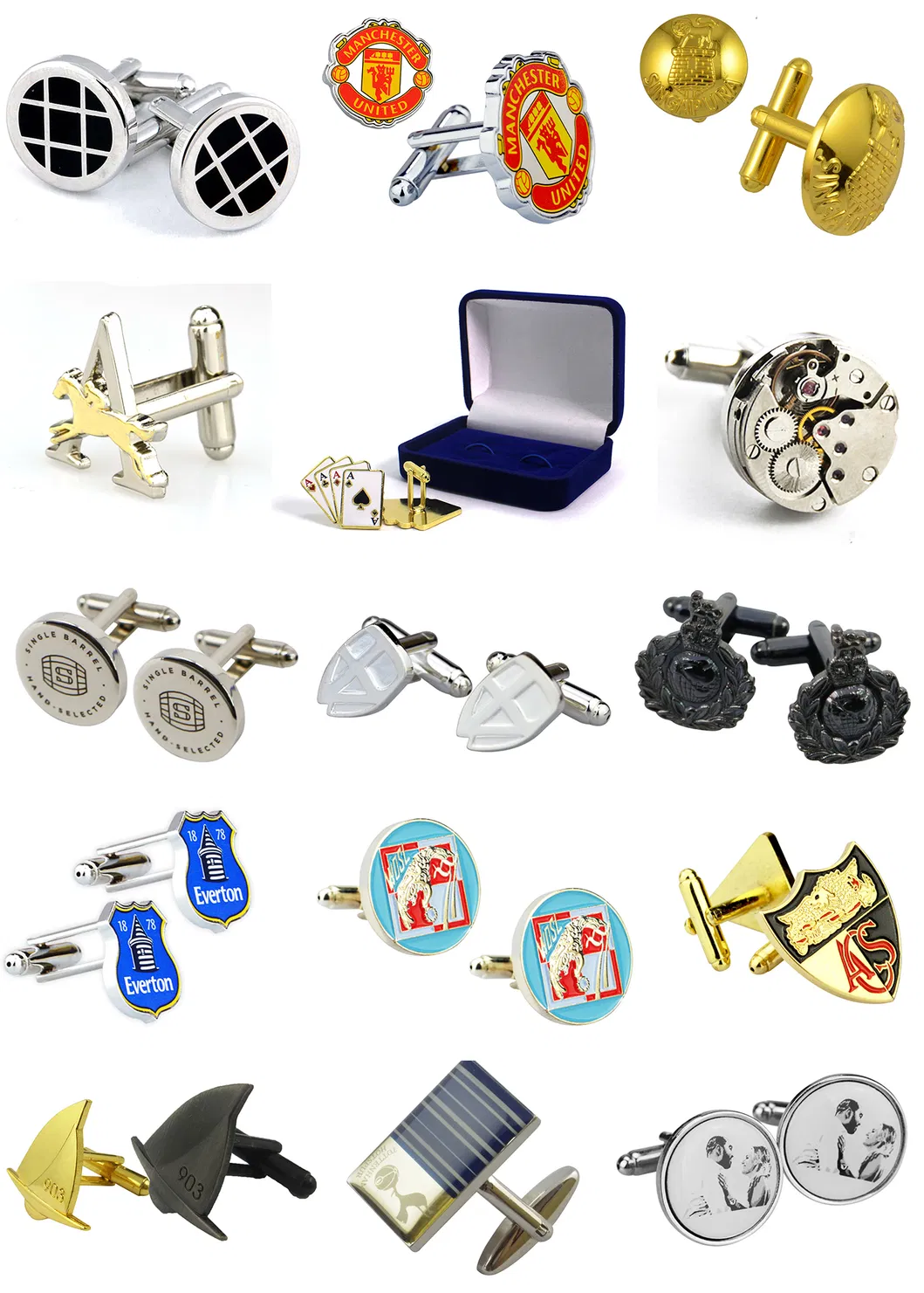 Custom Logo Metal Men′s Ties Clips