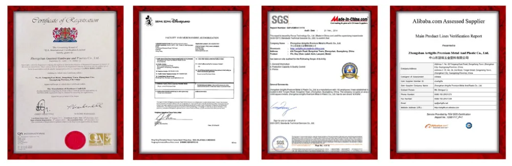 Custom Logo Metal Men′s Ties Clips