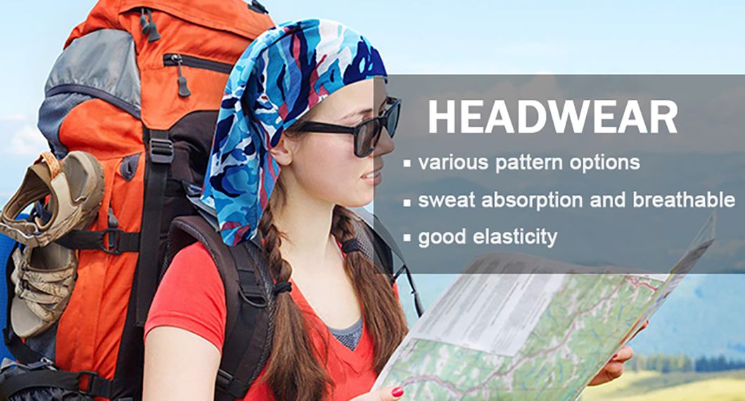 Custom Logo Printed Bandana Supplier Mesh Children Christmas Bandana Scarf Neck Gaiter Mask for Kids