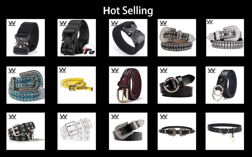 Durable Design Leather Waist Belts for Women Wholesale Heart Shape Buckle Belt