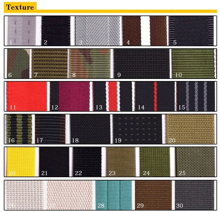 Eco-Friendly White Polyester/Nylon/Cotton Strap Elastic with Fasteners