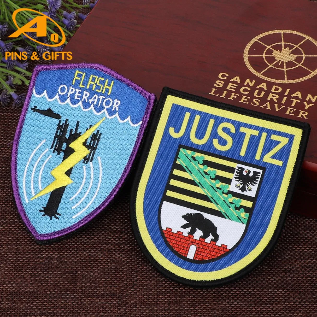 Elephant Patch Set Plastic Backing Glue Catholic Horse Bull Tiger Hat Velcro Embroidered Chinese Handmade Patch No Minimum