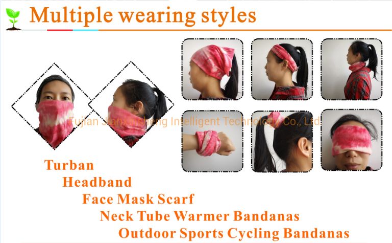 Face Mask Scarf Turban Headband Neck Tube Warmer Bandana Outdoor Sports Cycling