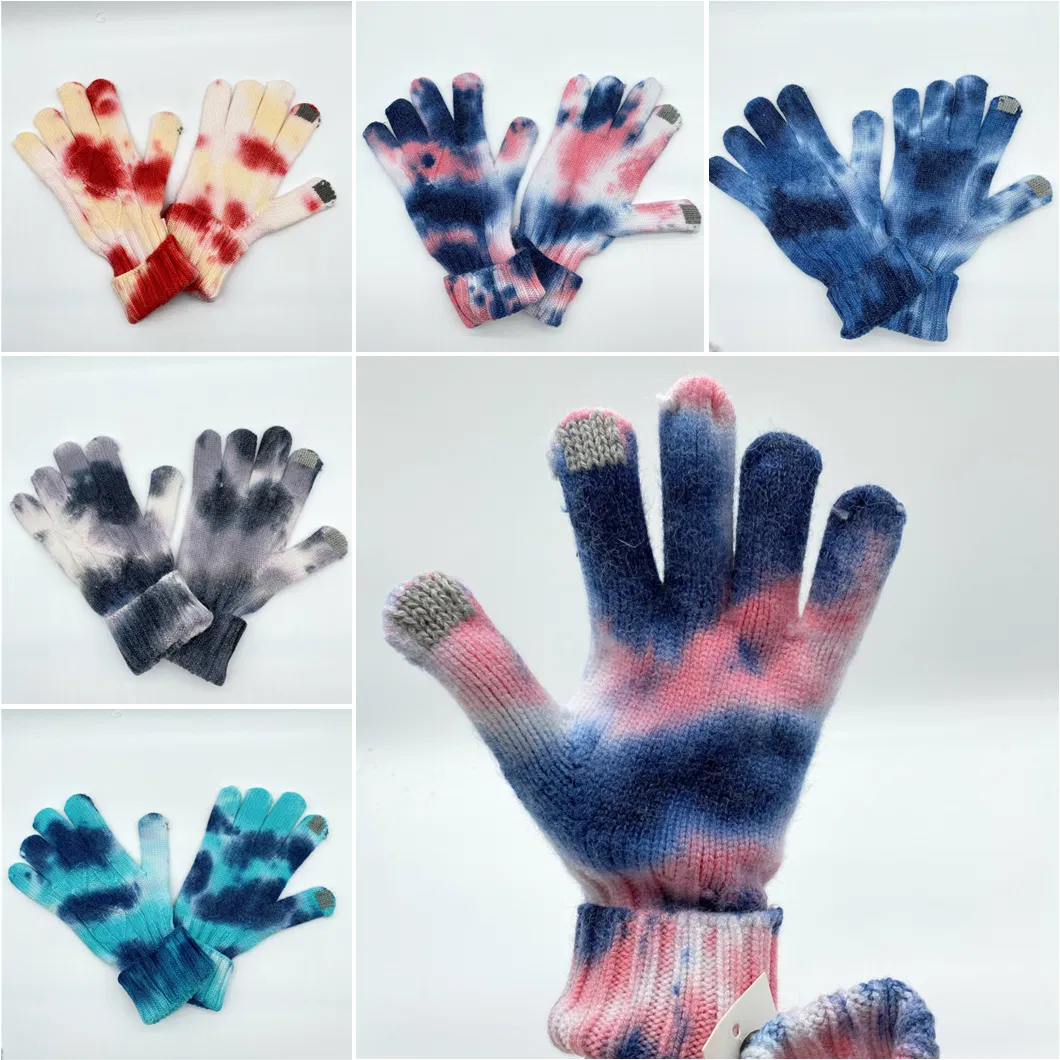 Factory Direct Selling Oekotex Certified Touch Smart Hand Acrylic Winter Gloves & Mittens with Long Life