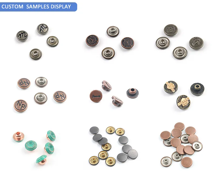 Factory Leather Crystal Rhinestone Decoration Rivet Metal Rivet for Garments Jeans