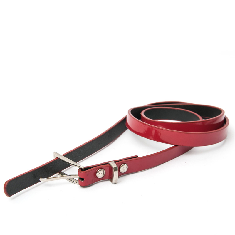 Fancy Leathe PU Belt with Alloy Metal Buckle for Ladies Dress
