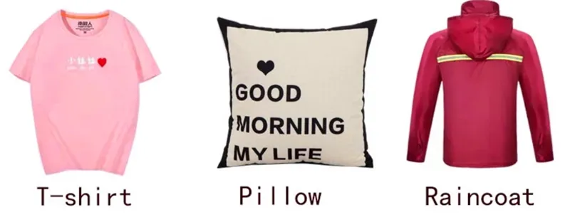 Flock Lettering Film for Clothing