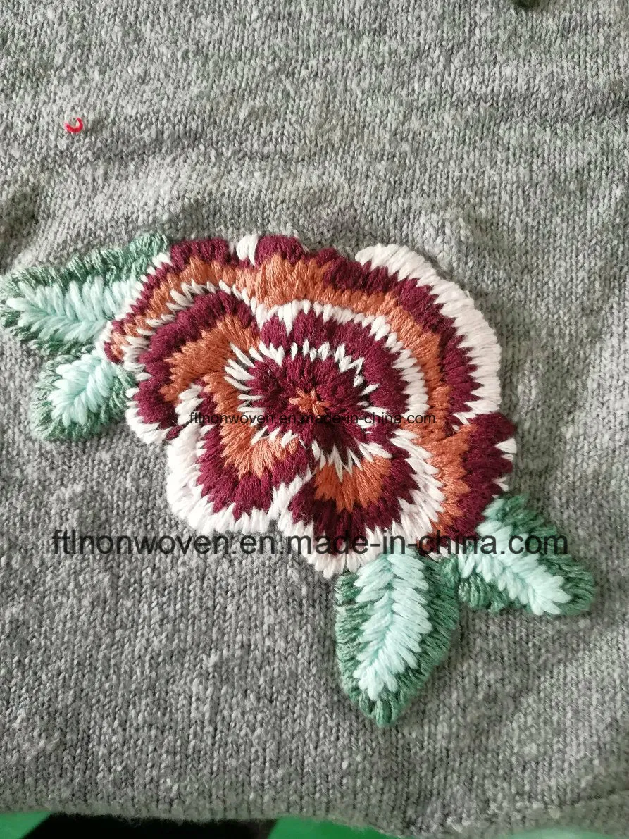 Foam Use for Hallow 3D Embroidery