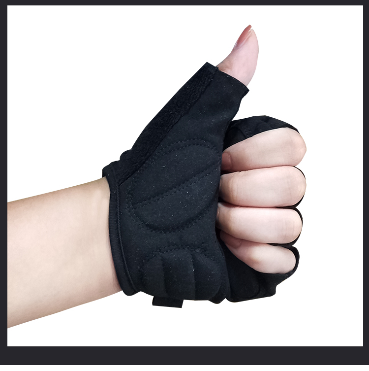Free Sample Outdoor Cycling Fitness Training Exercise Anti -Slip Breathable Half Finger Sports Safety Glove