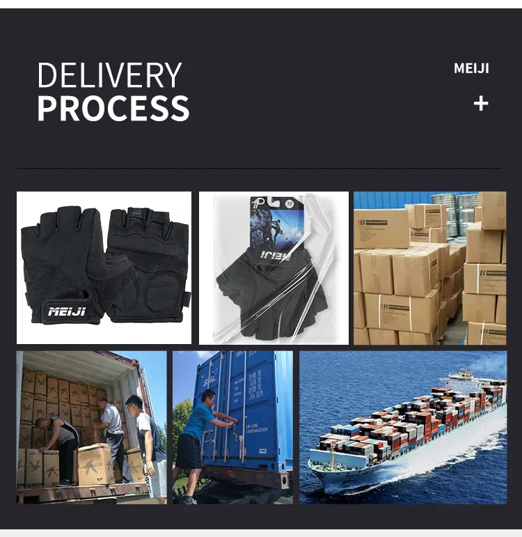 Free Sample Outdoor Cycling Fitness Training Exercise Anti-Slip Breathable Half Finger Sports Safety Glove