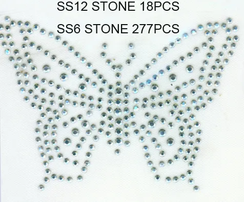 Garment Accessory Halfround Ss10 Ss12 Ss16 Rhinestud Polygon Stone Hot Fix Stone Flower, Double Heart Design Nailhead Rhinestone Hot Fix Motif