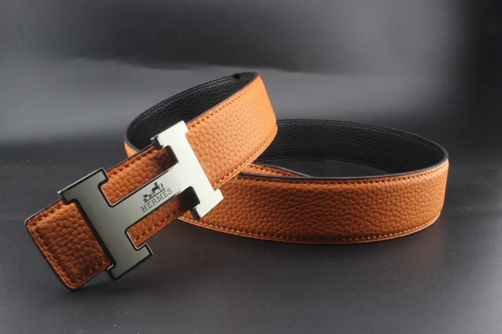 Girdles for Men and Women. Decorative Young Girl-Designed Automatic Buckle Strap. Cow Leather Belt