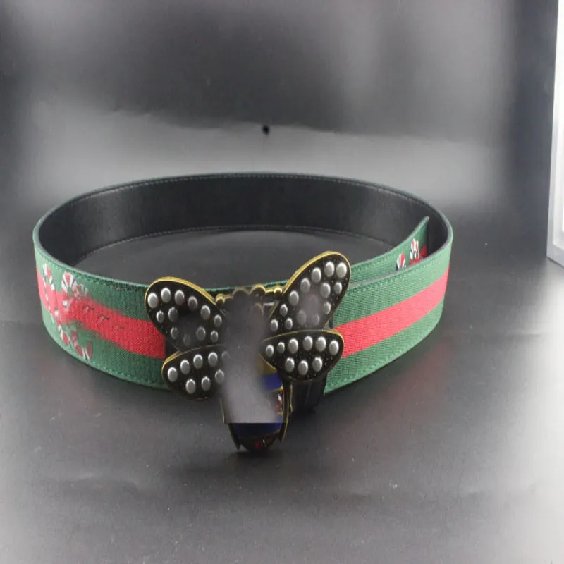 Girdles for Men and Women. Decorative Young Girl-Designed Automatic Buckle Strap. Cow Leather Belt