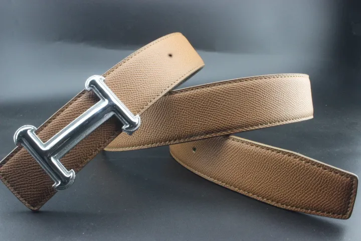 Girdles for Men and Women. Decorative Young Girl-Designed Automatic Buckle Strap. Cow Leather Belt