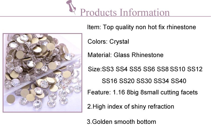 High Quality Boutique Blue Ab Glass Glitter Rhinestones 12 Cutting Facets Non Hot Fix Rhinestone for Nail Art Decoration