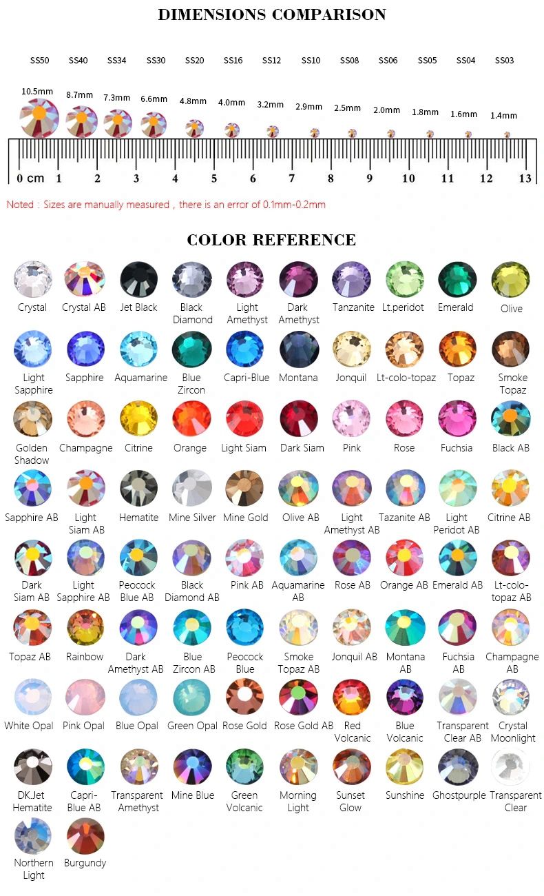 High Quality Boutique Blue Ab Glass Glitter Rhinestones 12 Cutting Facets Non Hot Fix Rhinestone for Nail Art Decoration