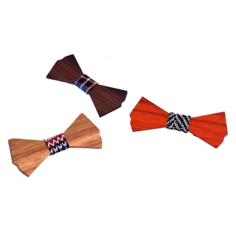 High Quality Custom Wood Bow Ties