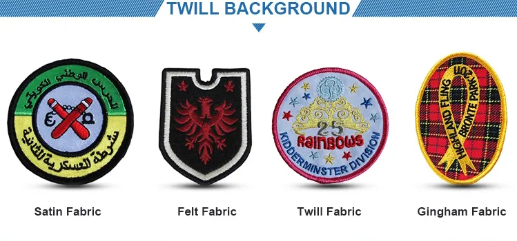 High Quality Factory Price Custom Logo Twill Embroidered Fashion Police Uniform Air Force Tactical Embroidery Patches