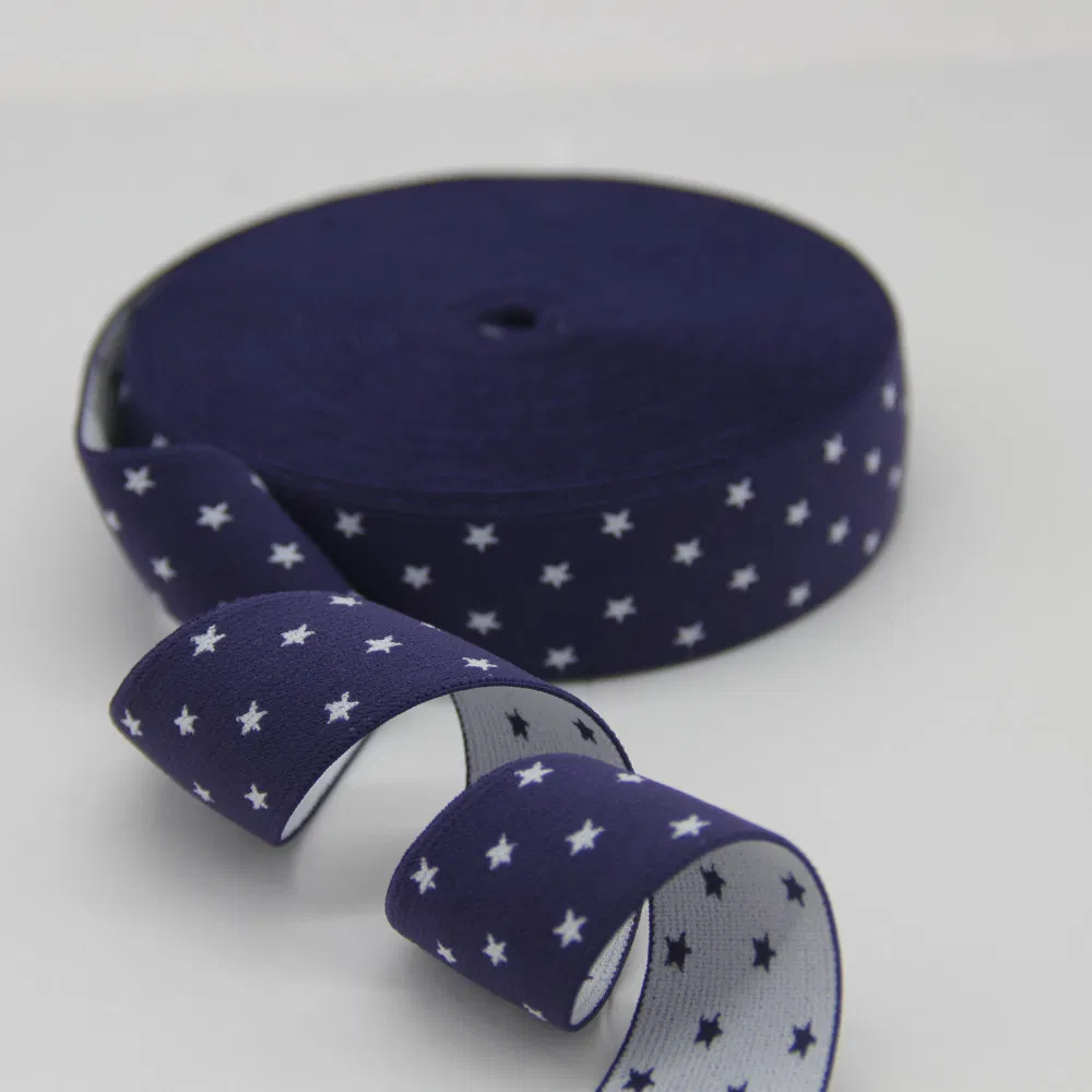 High Quality Nylon/Polyester Customized Woven Jacquard Elastic Band/ Webbing