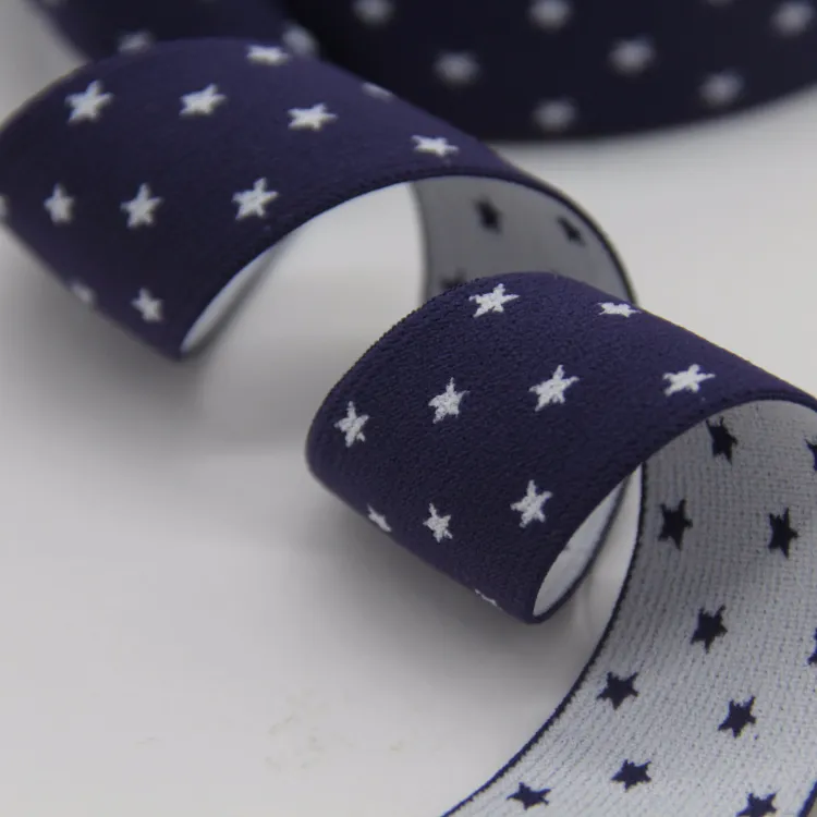 High Quality Nylon/Polyester Customized Woven Jacquard Elastic Band/Webbing