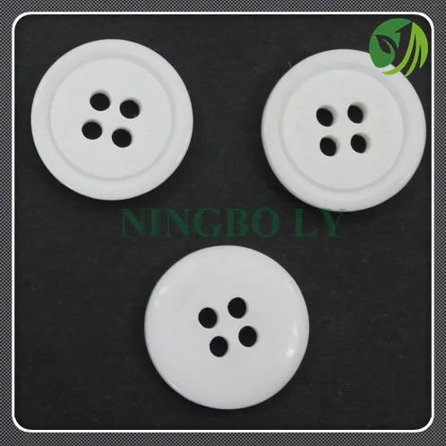High Quality Resin Shirt Button 2-Holes