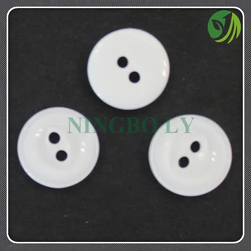 High Quality Resin Shirt Button 2-Holes