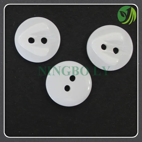 High Quality Resin Shirt Button 2-Holes