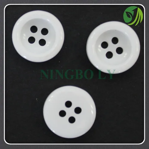 High Quality Resin Shirt Button 2-Holes