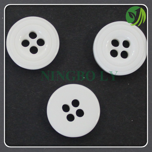 High Quality Resin Shirt Button 2-Holes