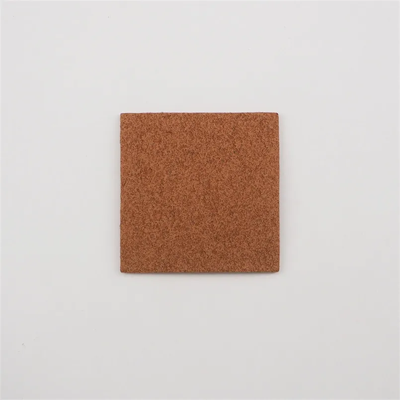 High Quality Silk Screen Washable Retro Leather Label for Luggage