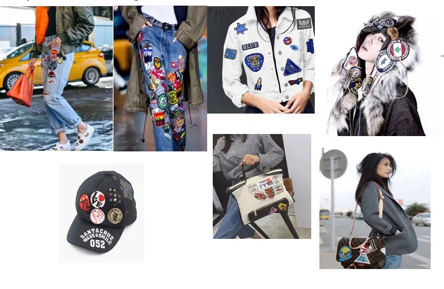 High Quality Wholesale Custom New Design Popular Embroidery Patches