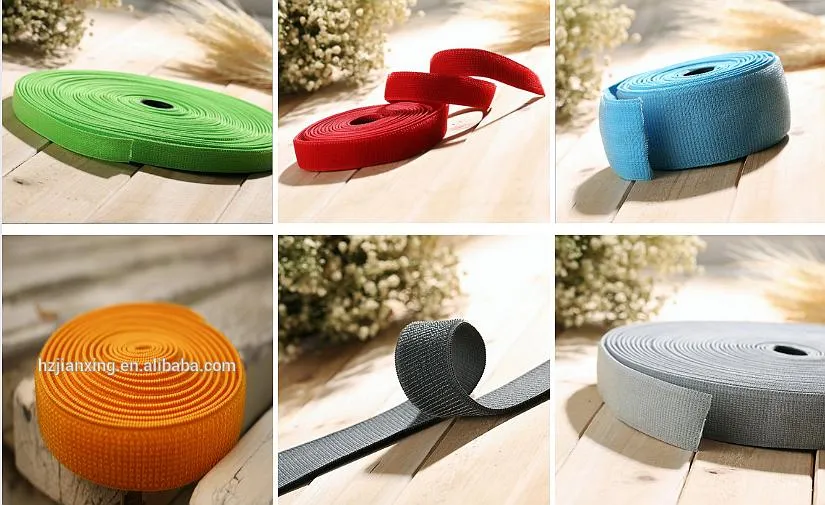 Hot Sale Good Pull Elastic Unnapped Fixing Nylon Sewable Hook and Loop Tapes Bandage Stock Lot